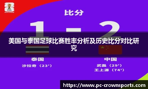美国与泰国足球比赛胜率分析及历史比分对比研究